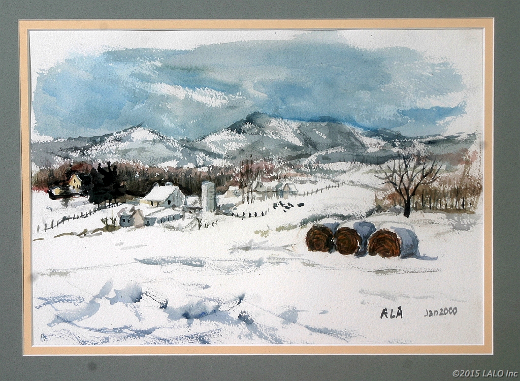 Winter In Warren County by Roxolana Armstrong
