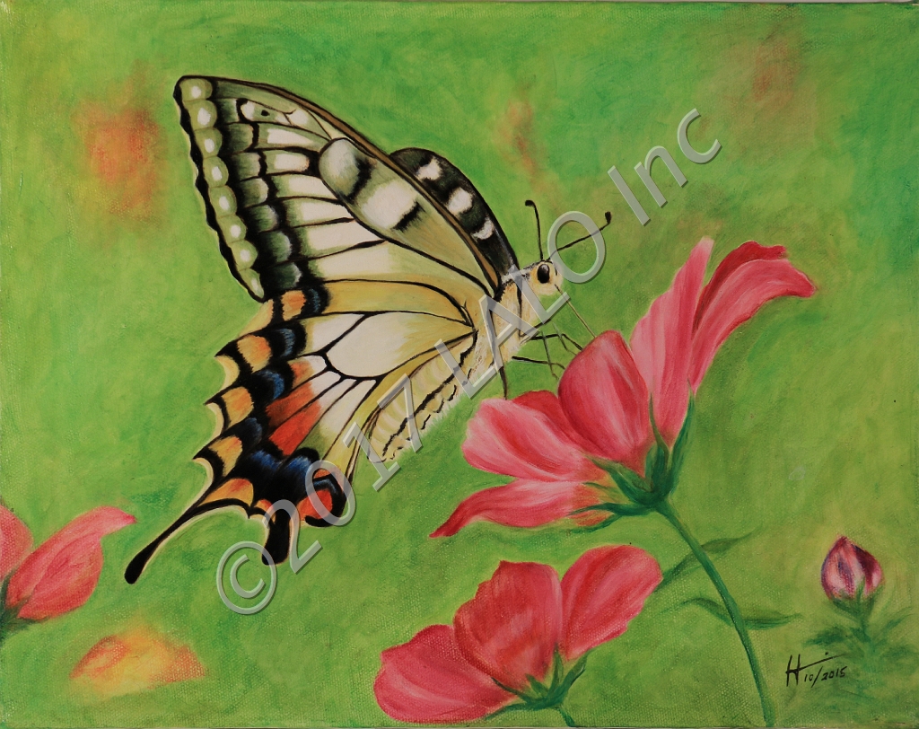 Spring Butterfly by Hannia Smith