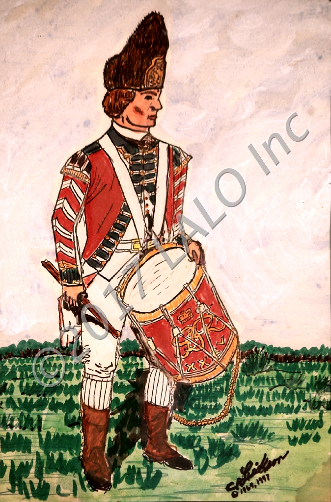 Red Coat Drummer by Charles Lickson