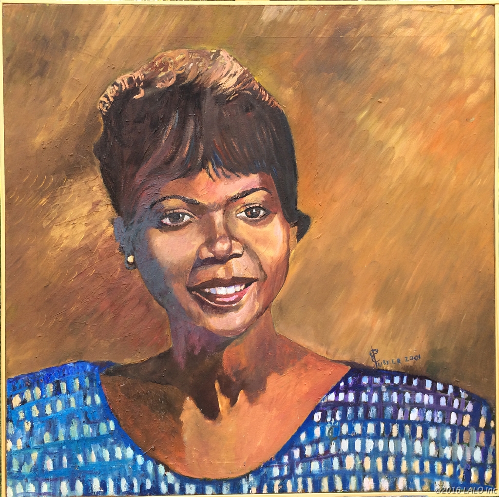 Wilma Rudolph by Clive Turner