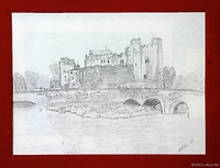 Castle in Ireland by Charles Lickson
