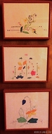 Three Small Embroideries by Mamie Fredericks