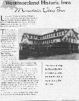 Westmoreland Historic Inns: Mountain View Hotel