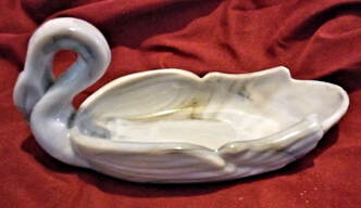 Swan #65 slag glass