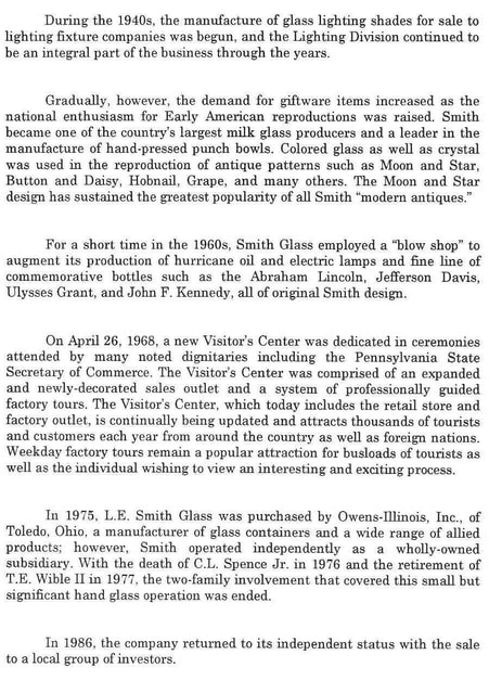L E Smith Story