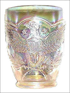 Eagle / Federal Eagle tumbler, crystal lustre