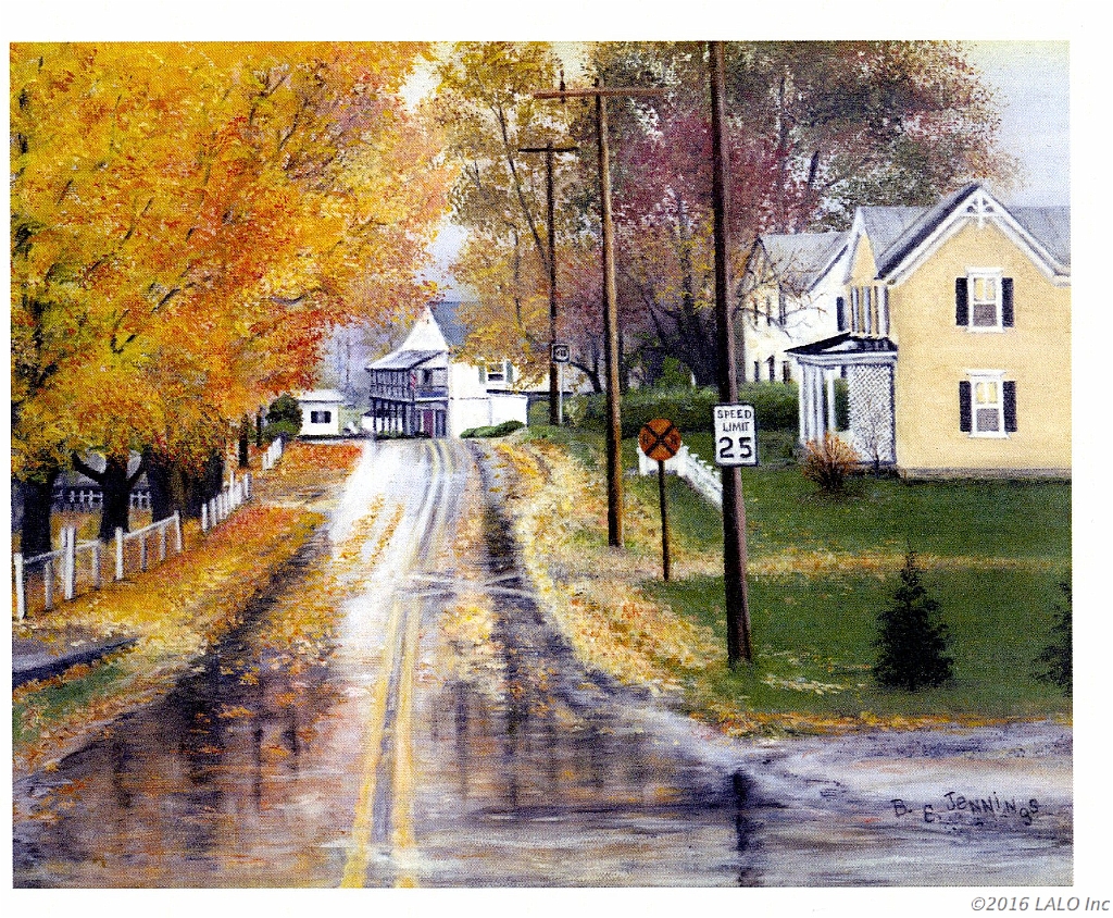 Bentonville In Autumn by Barbara E. Jennings