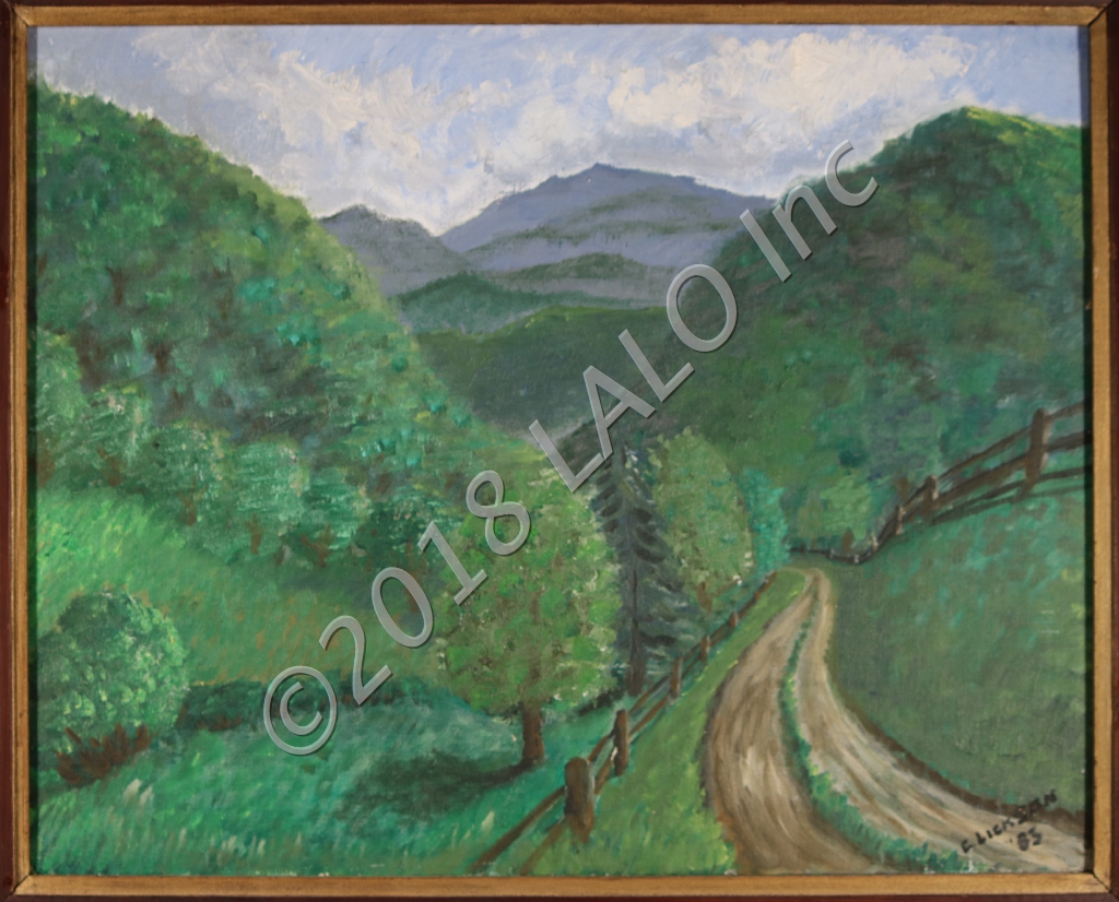 Mountain Road by Charles Lickson