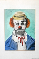 Sad Clown by Charles Lickson