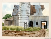 Barns at Wolf Trap by Arnold C. Holeywell