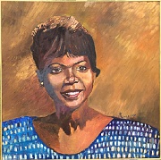 Wilma Rudolph by Clive Turner