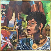 Wilma Rudolph Olympics by Clive Turner