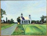 Route 11 Church by Clive Turner