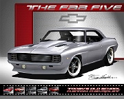 1969 Custom Camaro - The Fab Five by Danny Whitfield