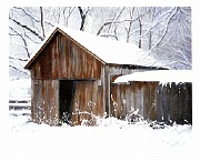 Storage Barn On Bentonville Road by Barbara E. Jennings