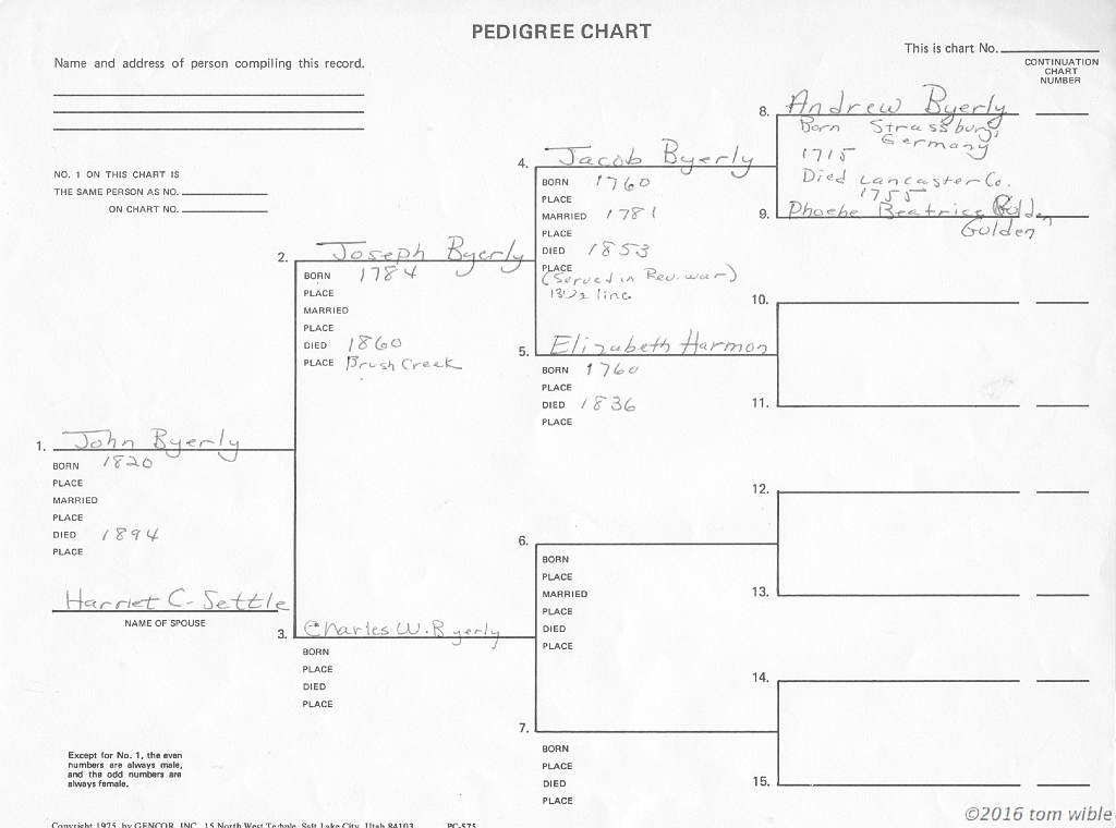 wibleGeneology 2