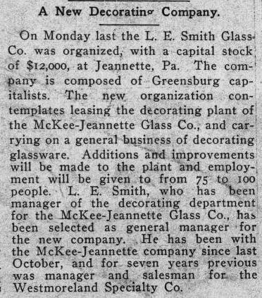 17 Aug 1907 National Glass Budget